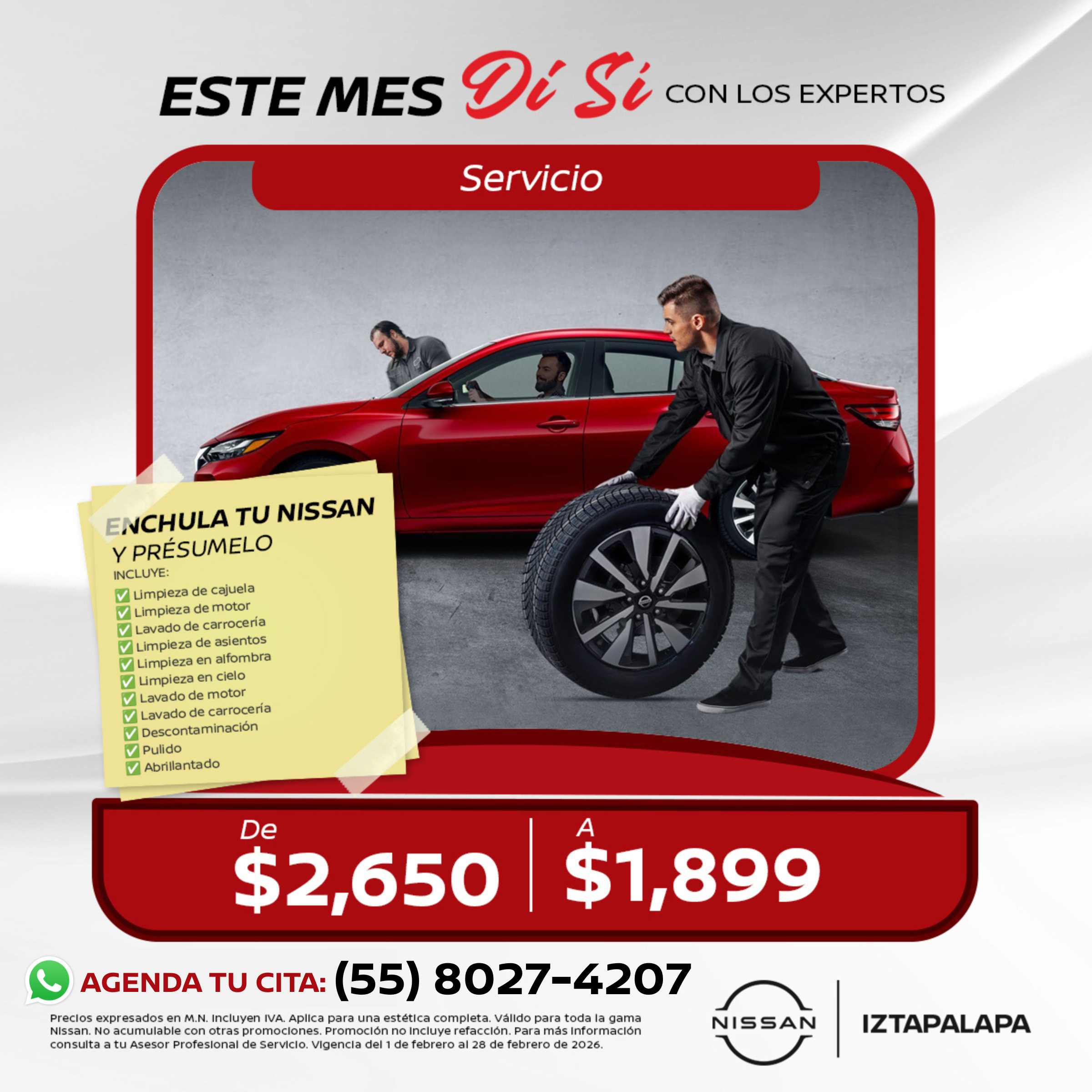 ENCHULA TU NISSAN Y PRÉSUMELO