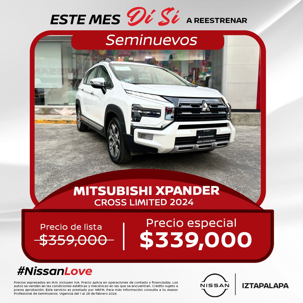 MITSUBISHI XPANDER CROSS LIMITED 2024