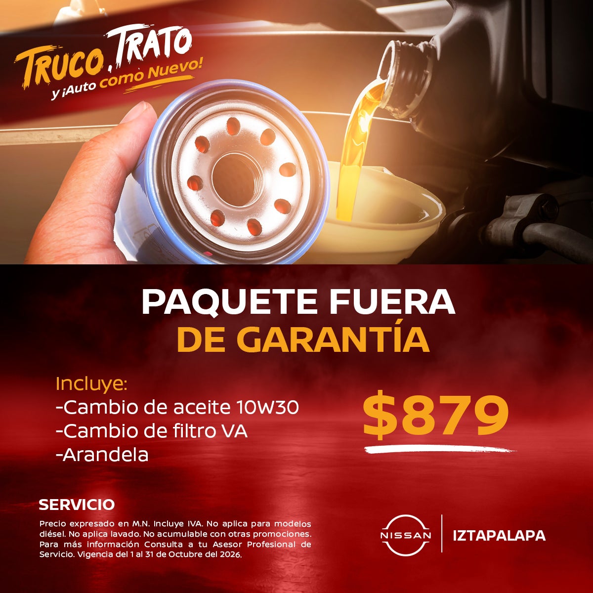 PAQUETE FUERA DE GARANTÍA
